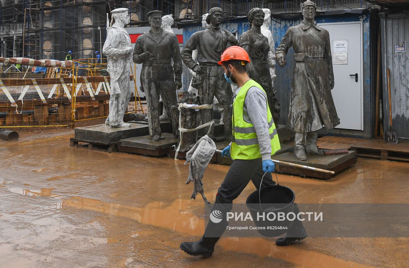 Благоустройство Северного речного вокзала