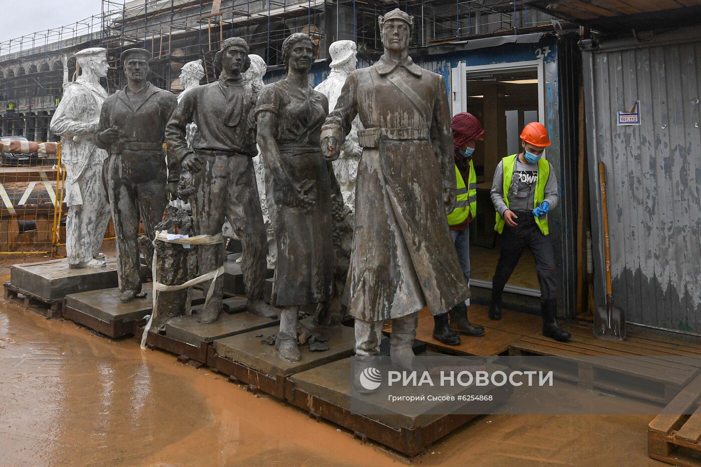 Благоустройство Северного речного вокзала