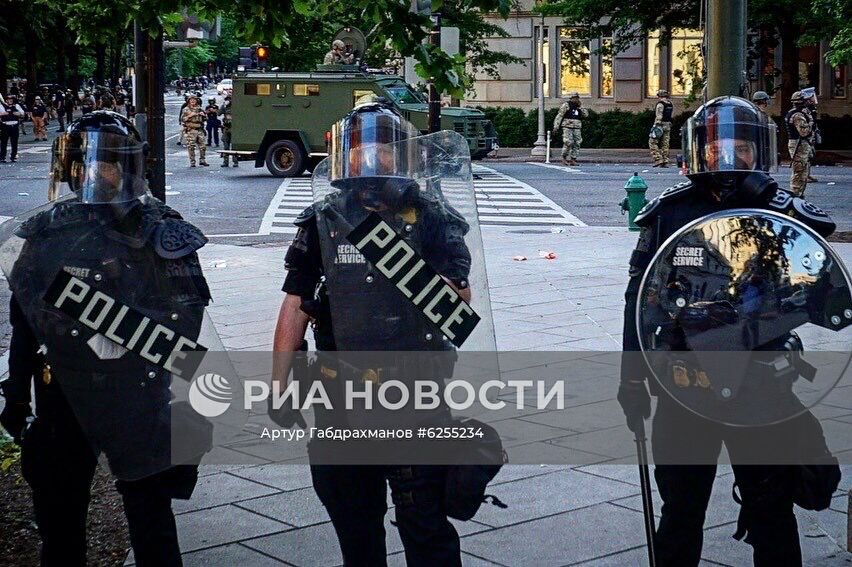 Протесты в США