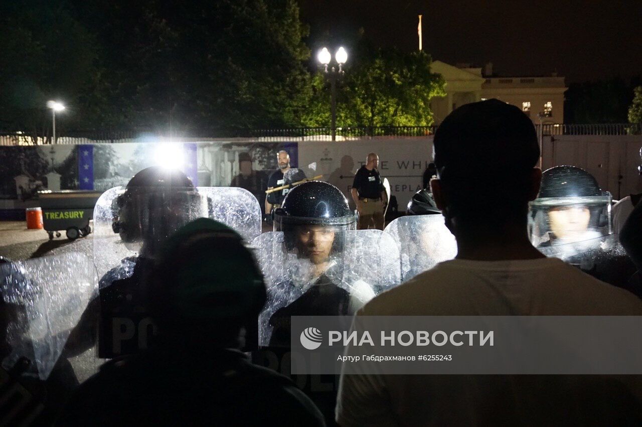 Протесты в США