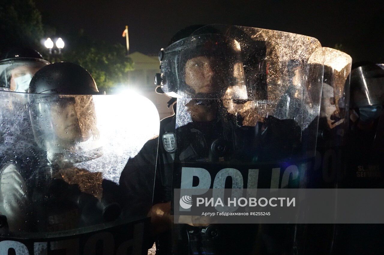 Протесты в США