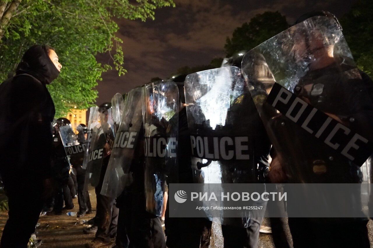 Протесты в США