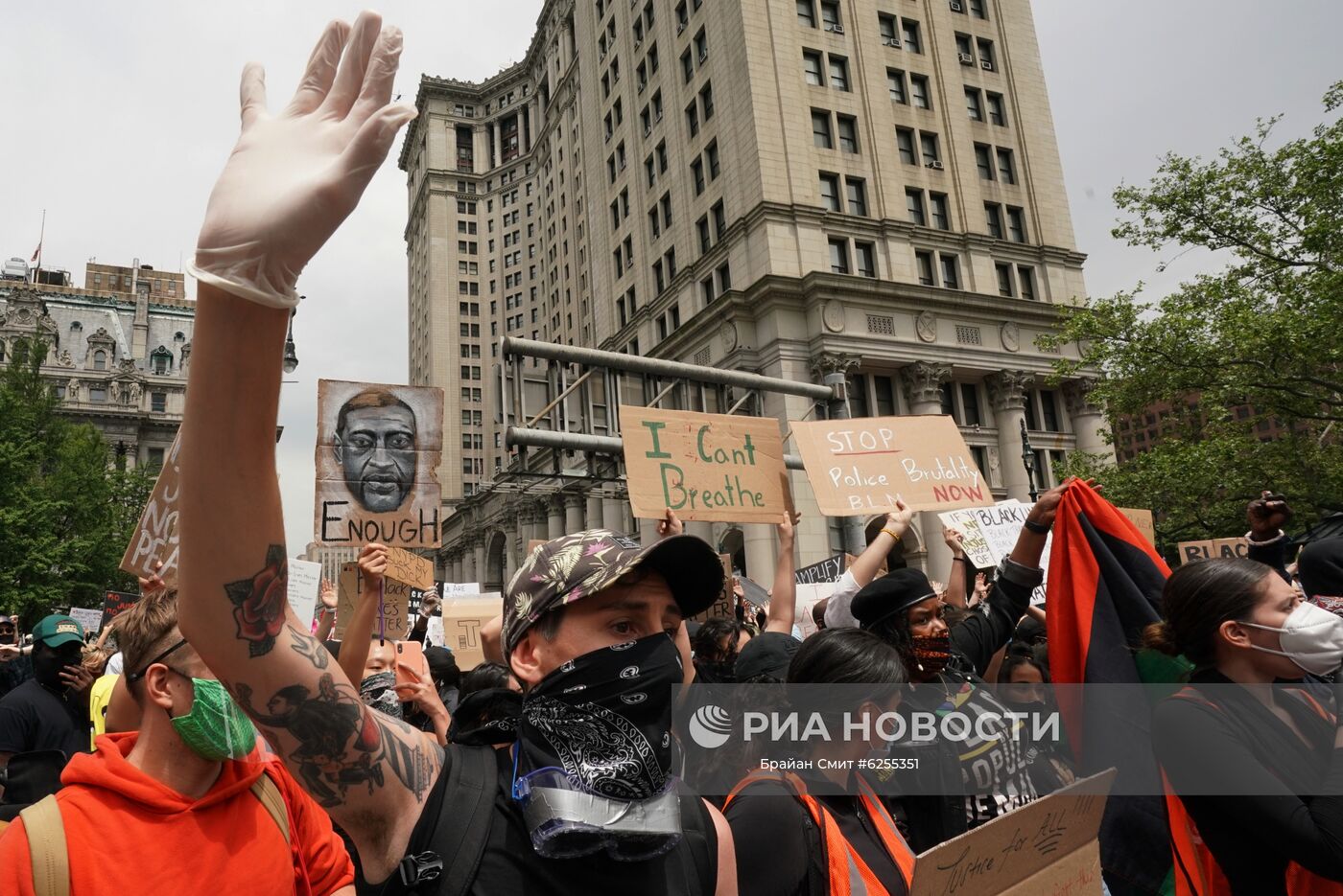Протесты в США