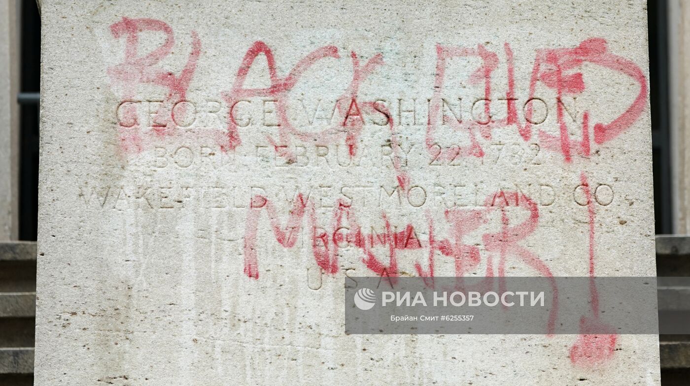 Протесты в США