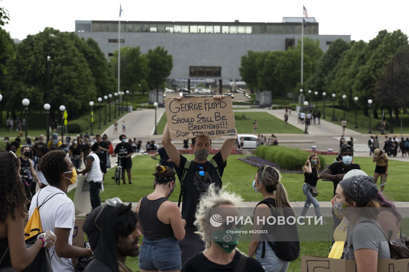 В США продолжаются протесты