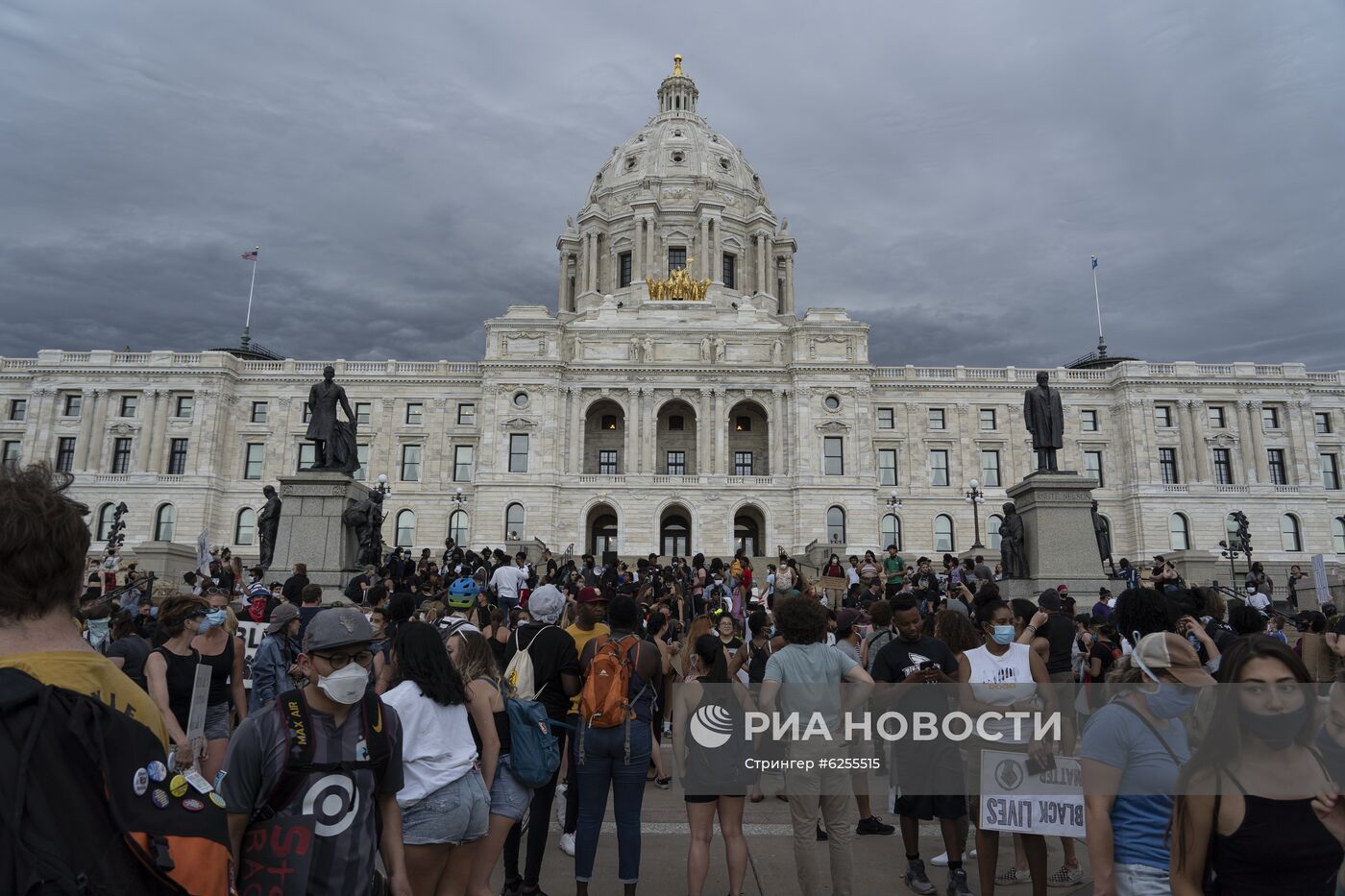 В США продолжаются протесты