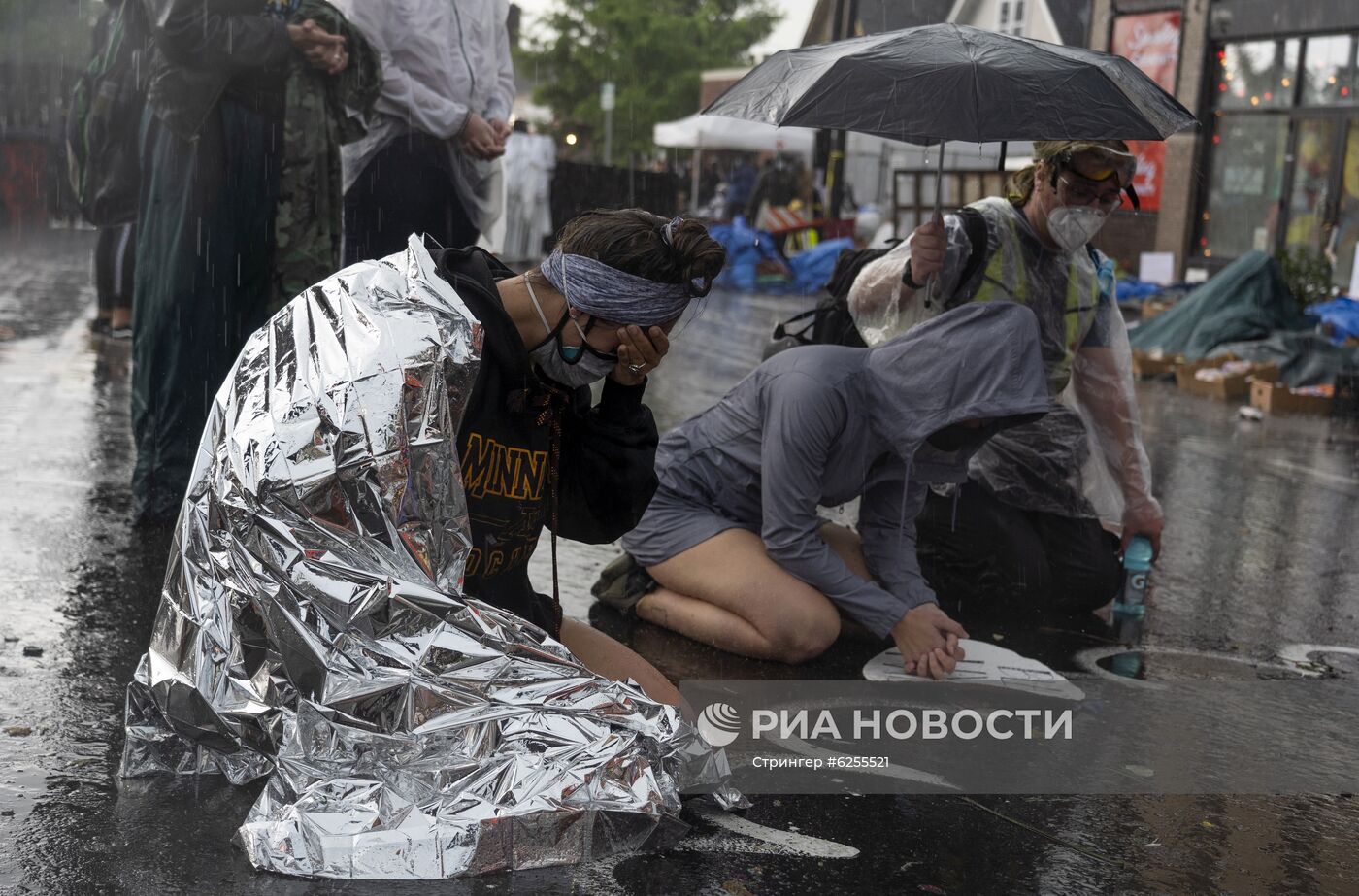 В США продолжаются протесты