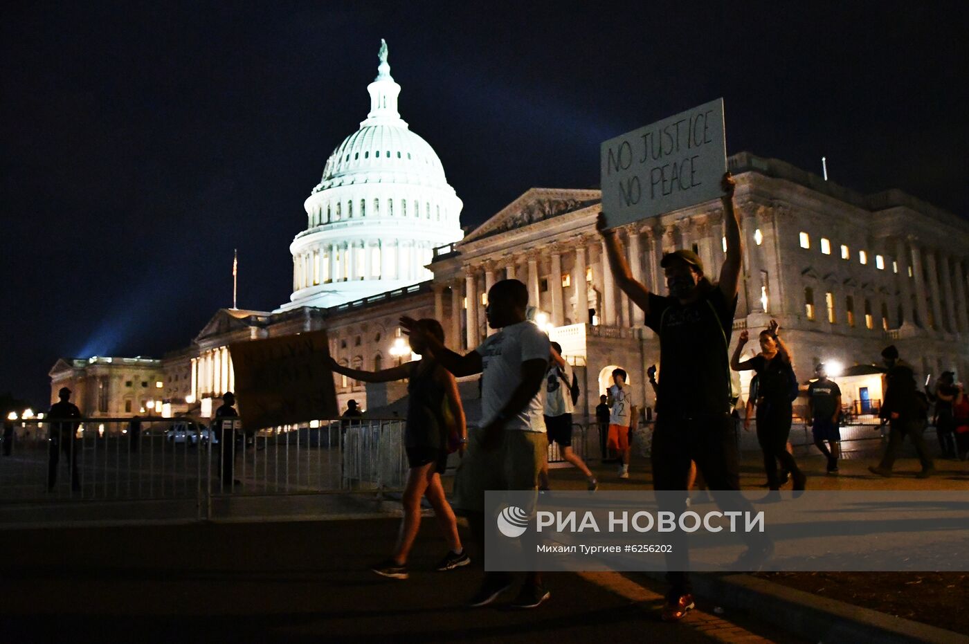 Протесты в США