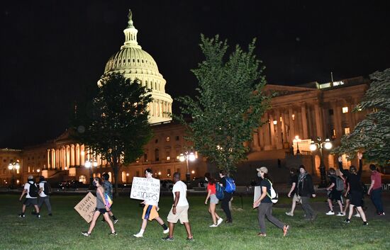 Протесты в США