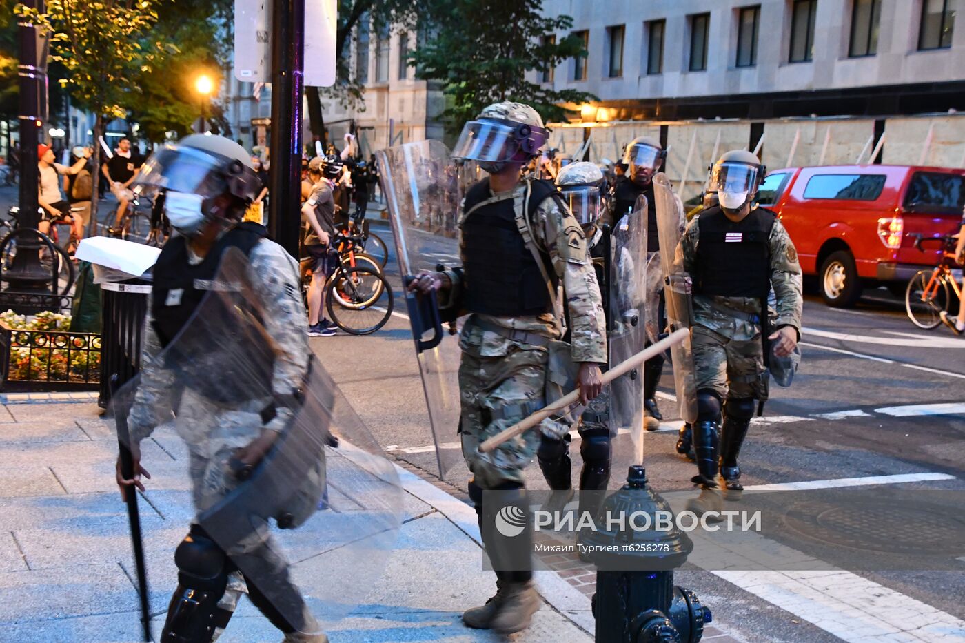 Протесты в США