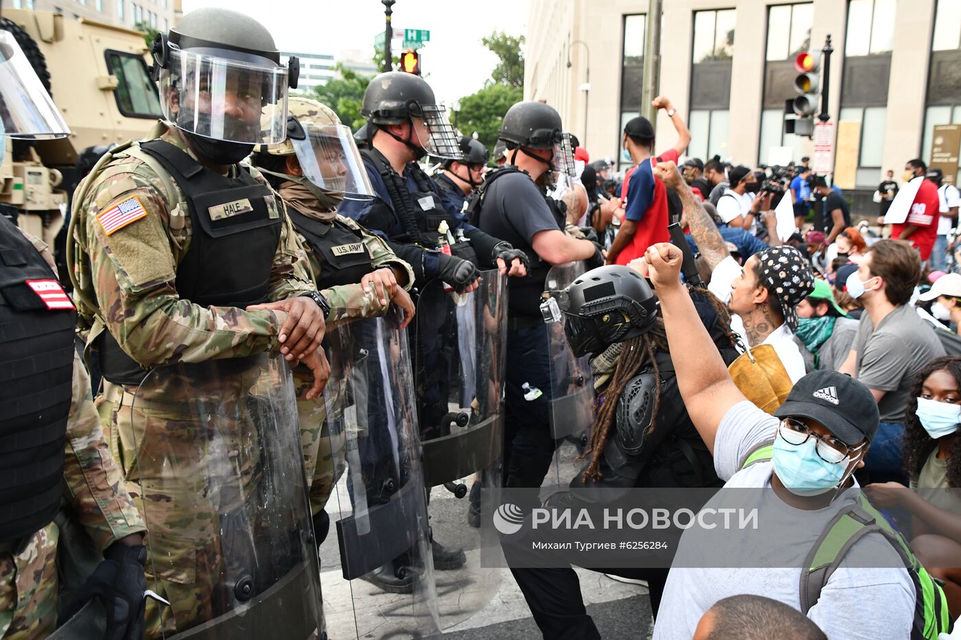 Протесты в США