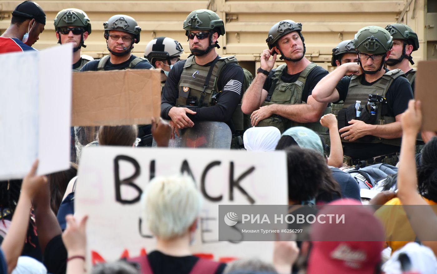 Протесты в США