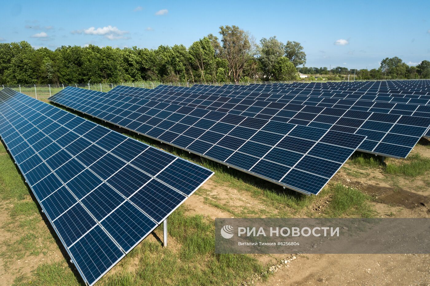 В Адыгее построена первая в регионе солнечная электростанция