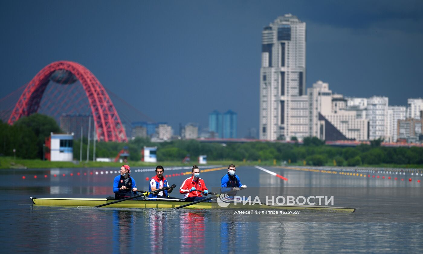 В Москве разрешили тренировки на спортивных объектах