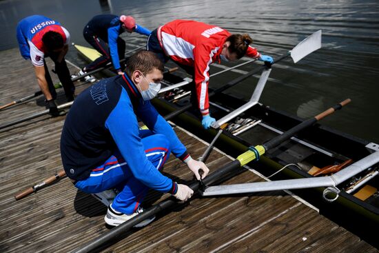 В Москве разрешили тренировки на спортивных объектах