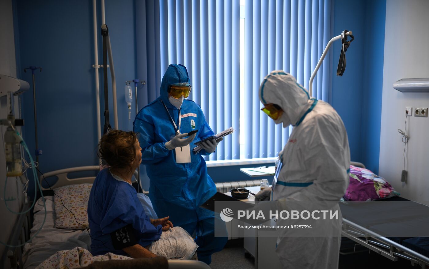 Госпиталь COVID-19 в ЦИТО им. Н. Н. Приорова