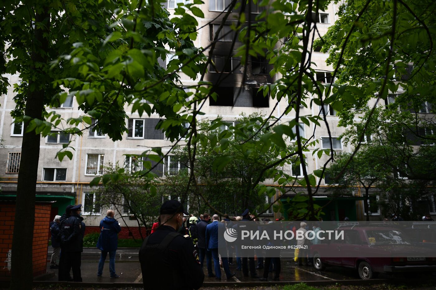 Взрыв в квартире жилого дома на юге Москвы