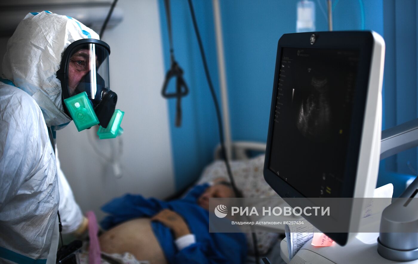 Госпиталь COVID-19 в ЦИТО им. Н. Н. Приорова