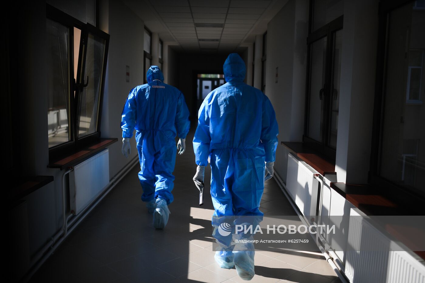 Госпиталь COVID-19 в ЦИТО им. Н. Н. Приорова