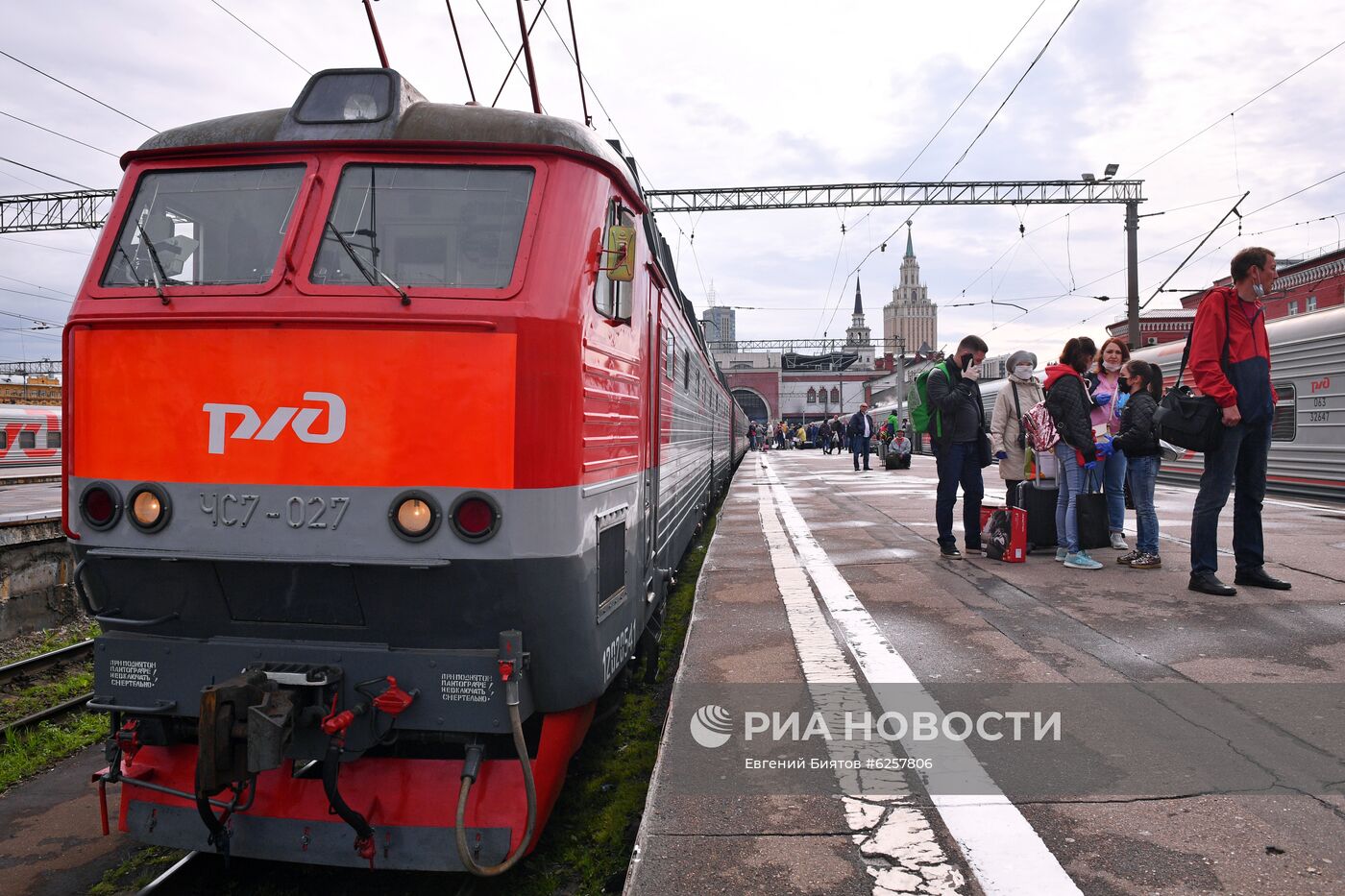 Работа Казанского вокзала 