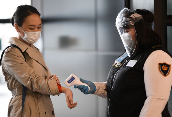 Работа аэропорта Шереметьево