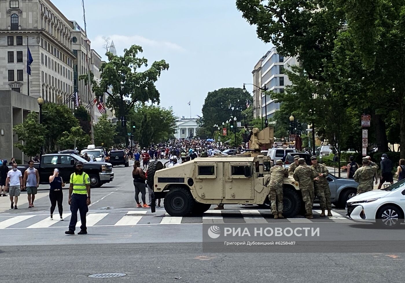 Протесты в США