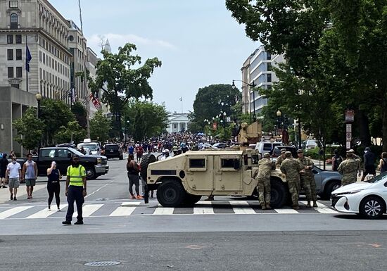 Протесты в США