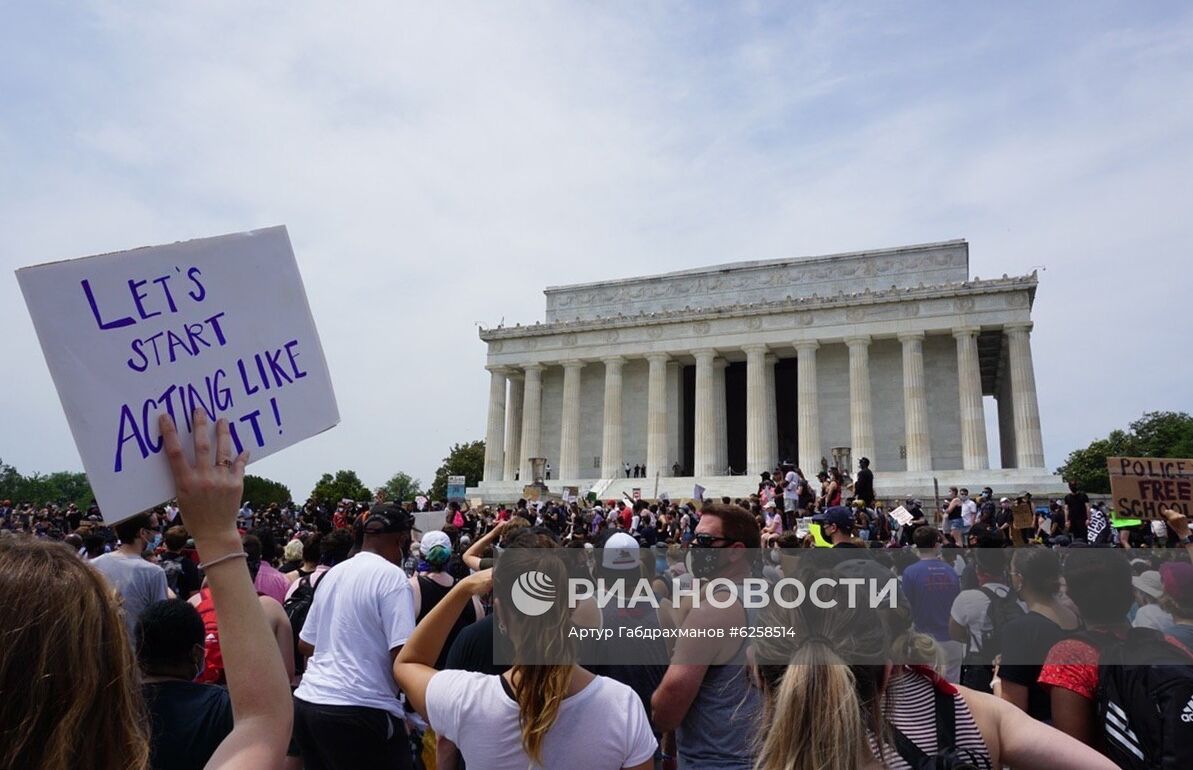 Протесты в США