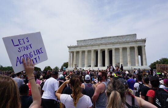 Протесты в США