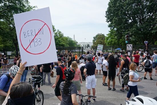 Протесты в США