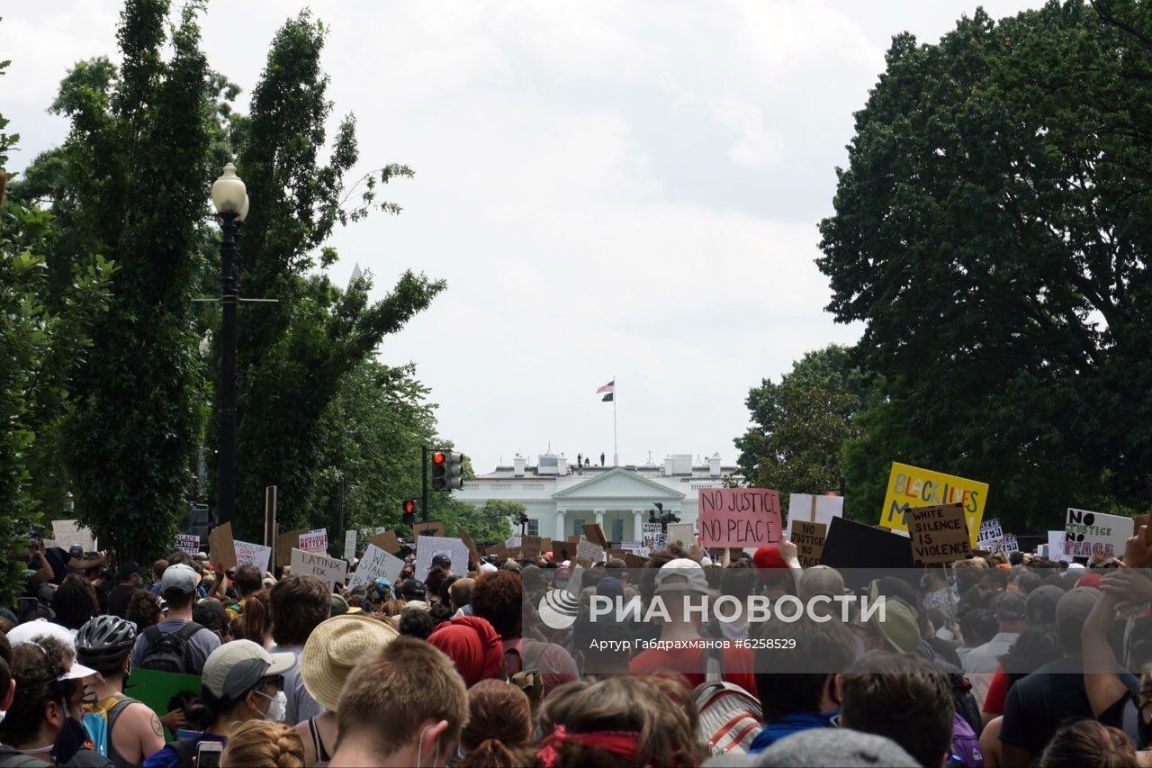 Протесты в США