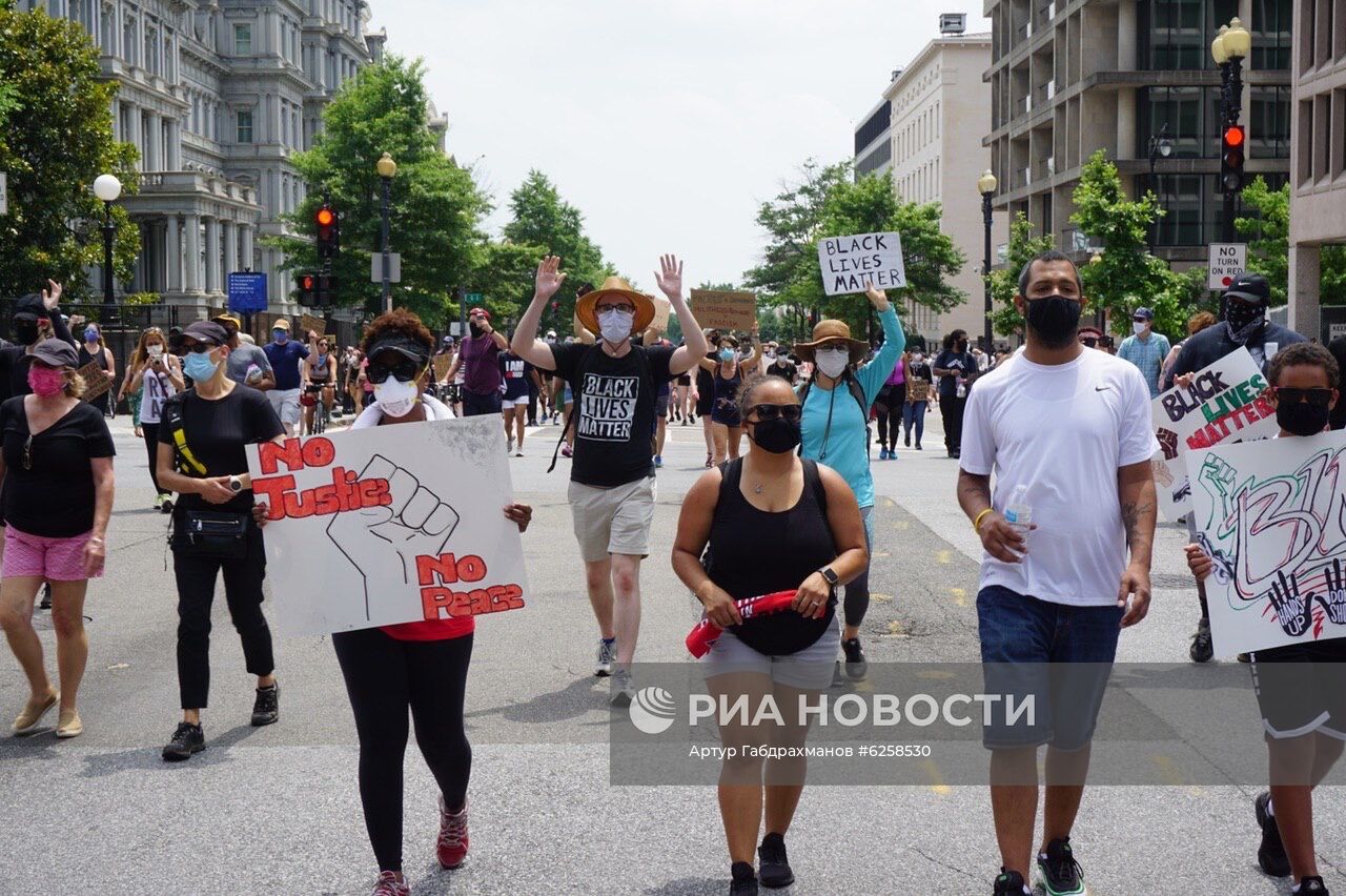 Протесты в США