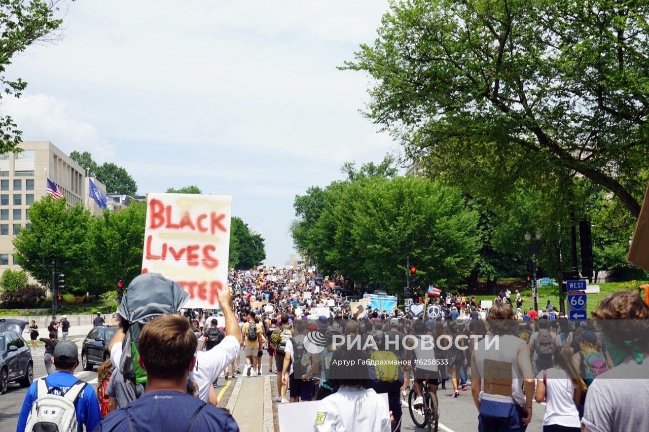 Протесты в США