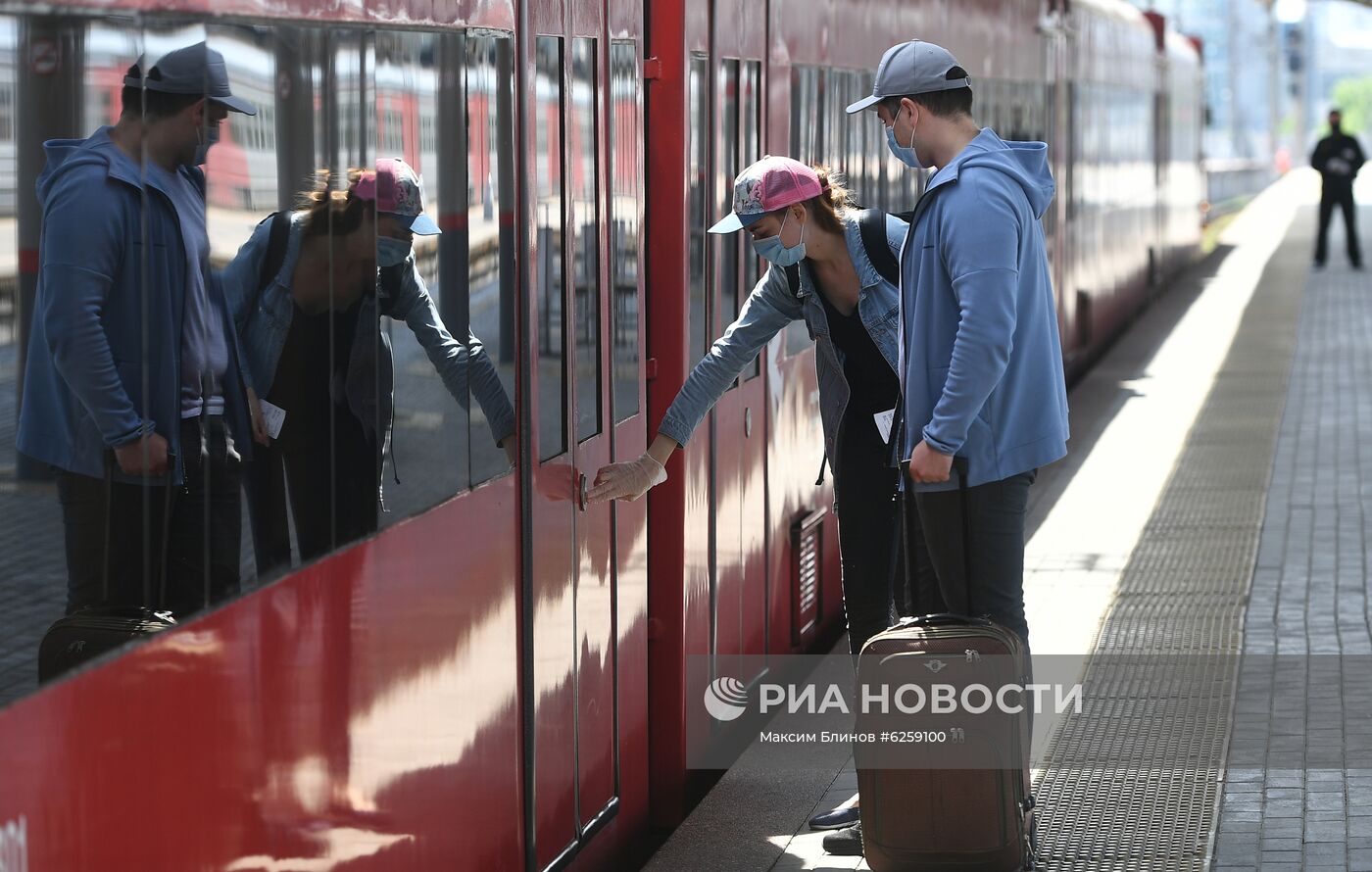 "Аэроэкспресс" восстанавливает график движения поездов 