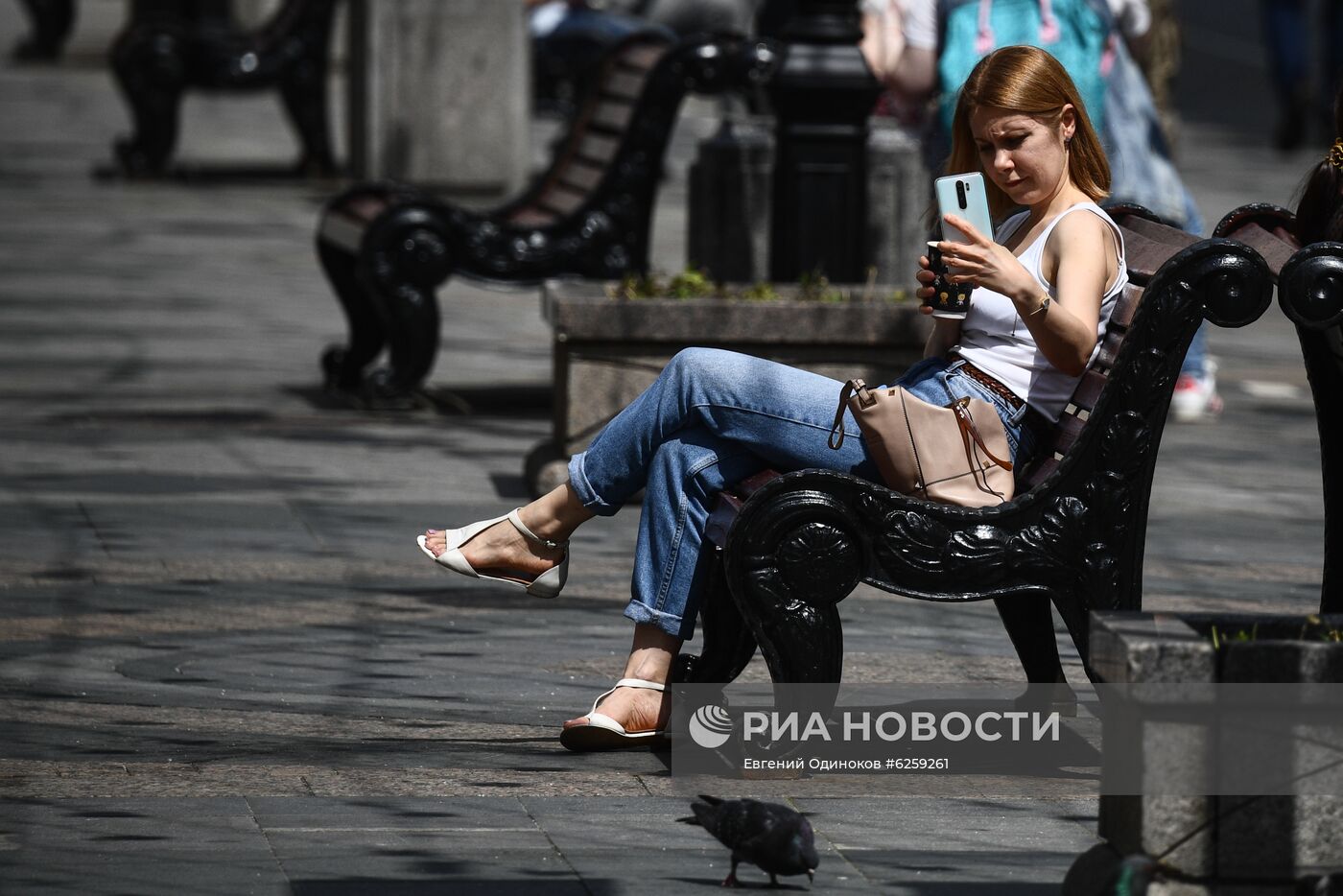 Теплая погода в Москве