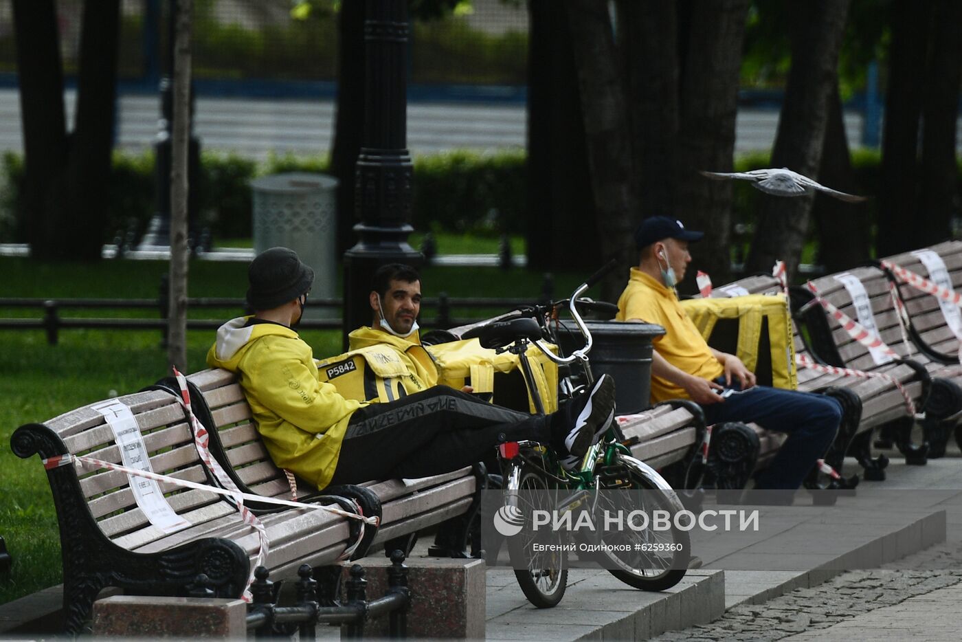 Теплая погода в Москве