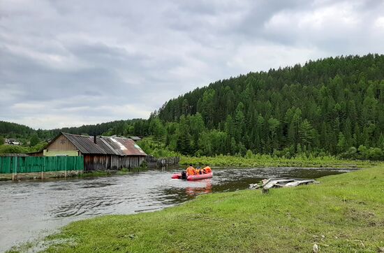 Подтопления в Красноярском крае