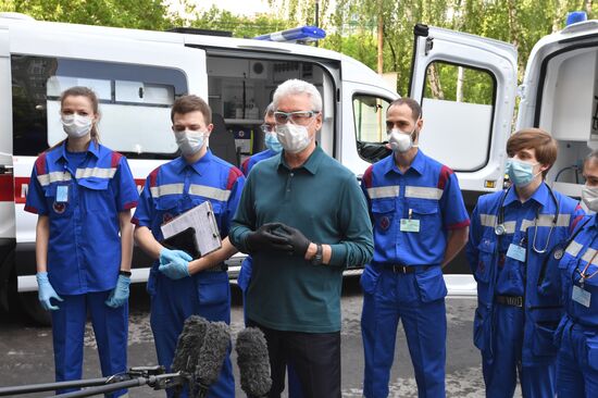 Новая станция скорой помощи в Москве