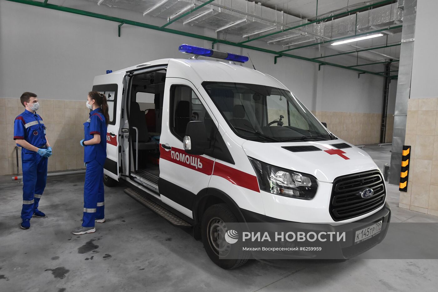 Новая станция скорой помощи в Москве