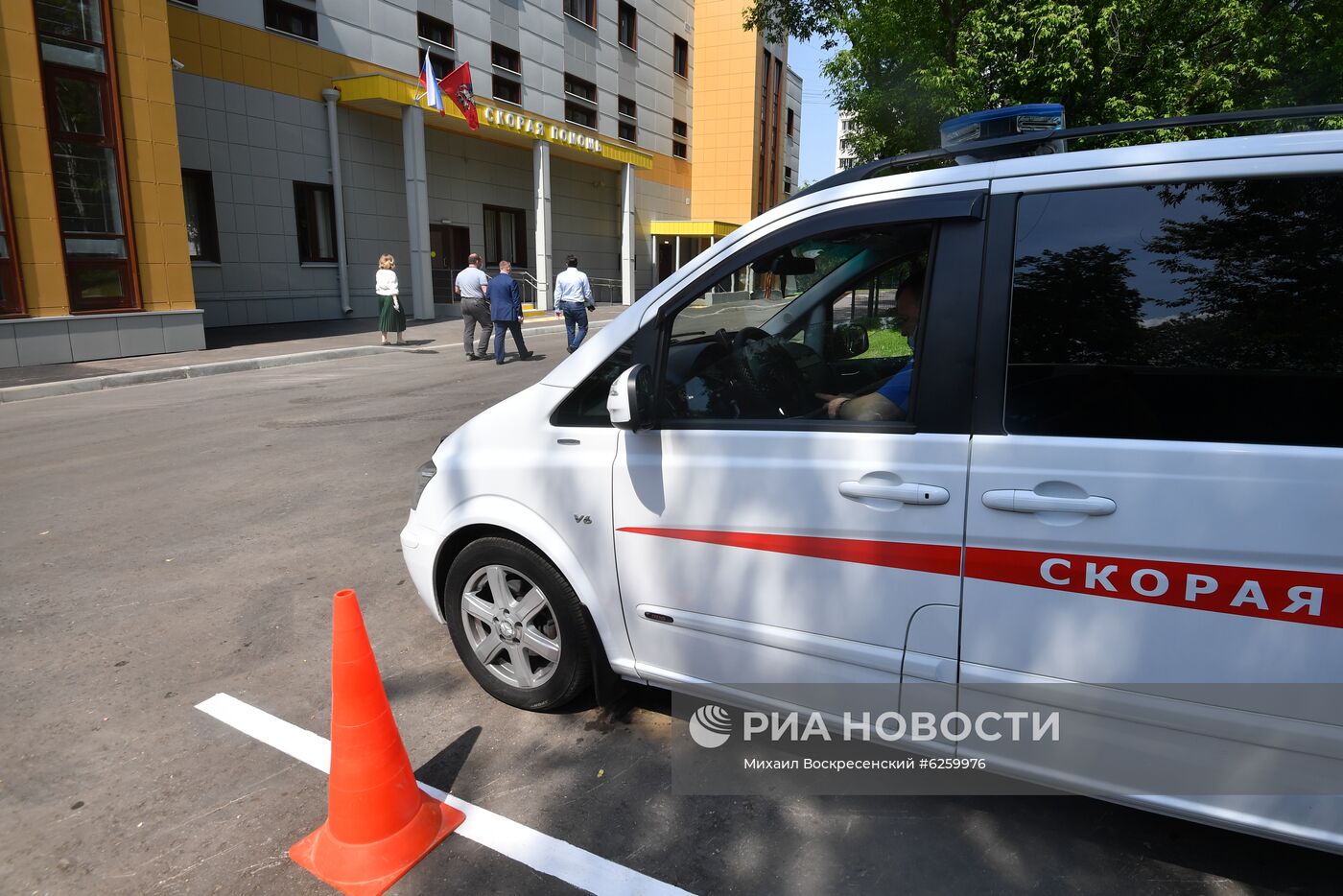 Новая станция скорой помощи в Москве