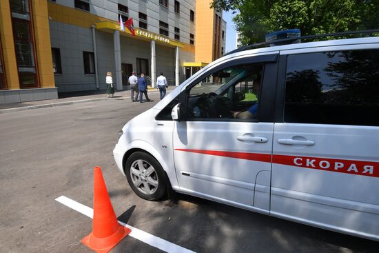 Новая станция скорой помощи в Москве