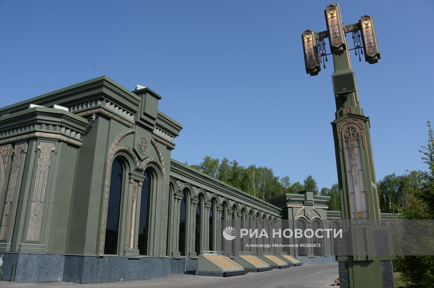 Музейный комплекс "Дорога памяти", расположенный на территории при Главном храме Вооруженных сил РФ в парке "Патриот". Место: Россия, Московская область. Автор: Александр Мельников/РИА Новости. Послы иностранных государств посетили Главный храм ВС РФ