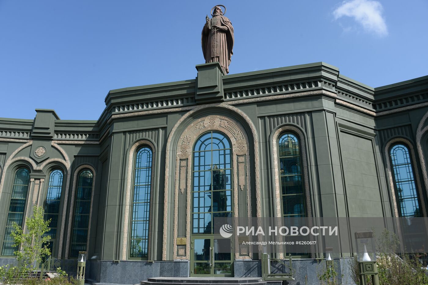 Музейный комплекс "Дорога памяти", расположенный на территории при Главном храме Вооруженных сил РФ в парке "Патриот". Место: Россия, Московская область. Автор: Александр Мельников/РИА Новости. Послы иностранных государств посетили Главный храм ВС РФ
