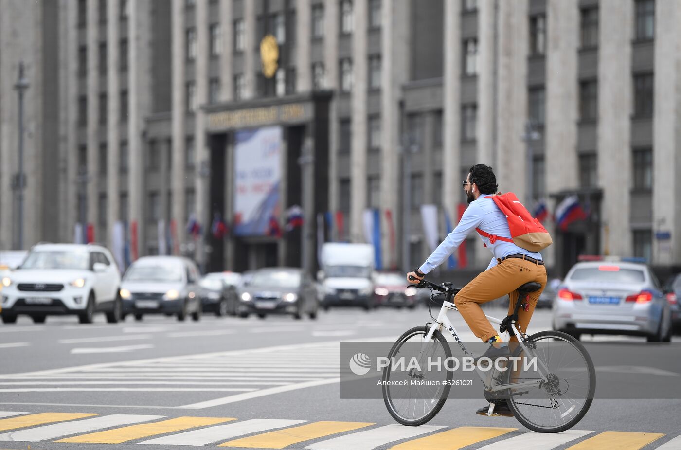 Теплая погода в Москве