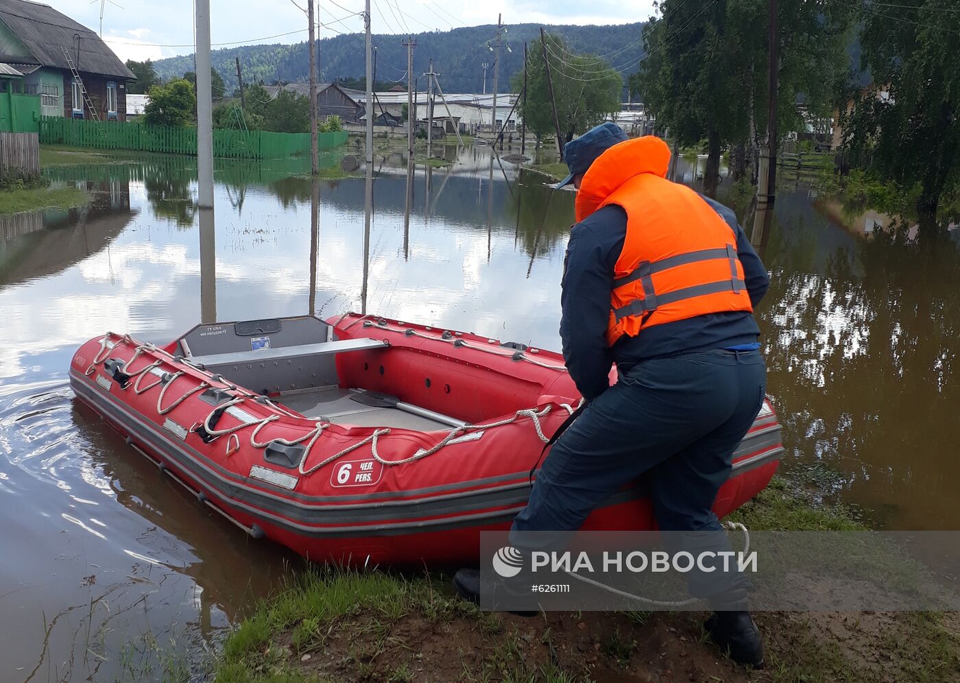 Подтопления в Красноярском крае