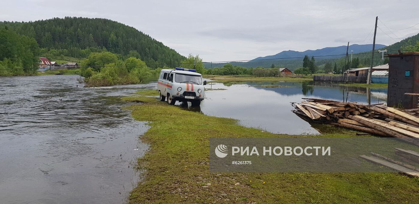 Подтопления в Красноярском крае