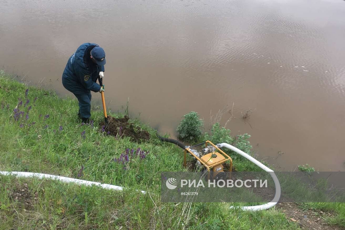 Подтопления в Красноярском крае