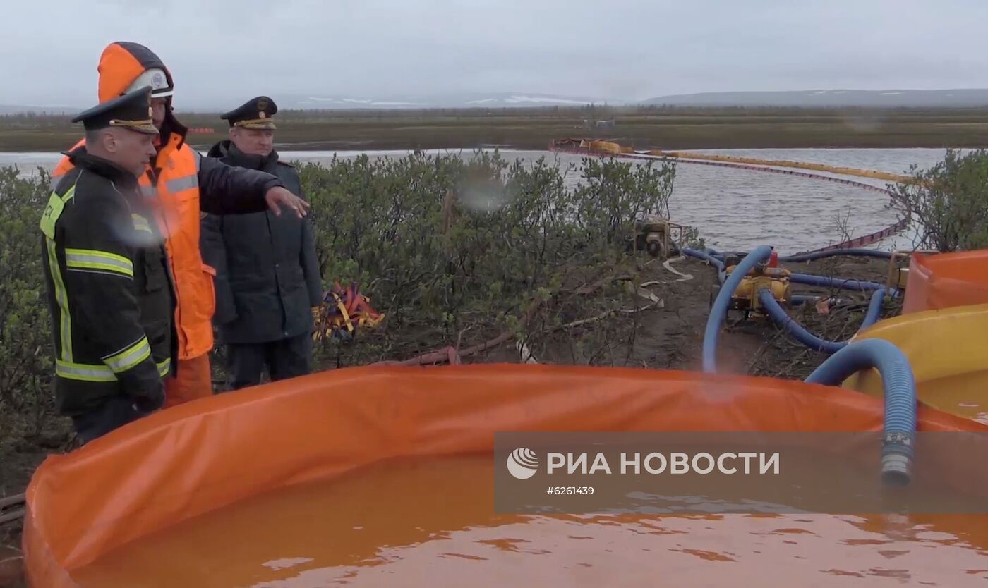 Ликвидация последствий ЧС в Норильске