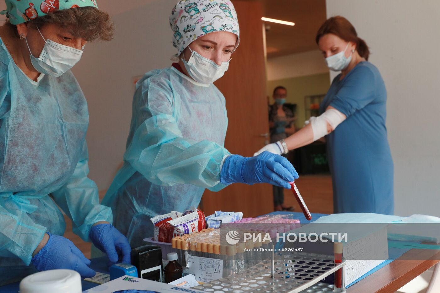 Тестирование на наличие антител к COVID-19