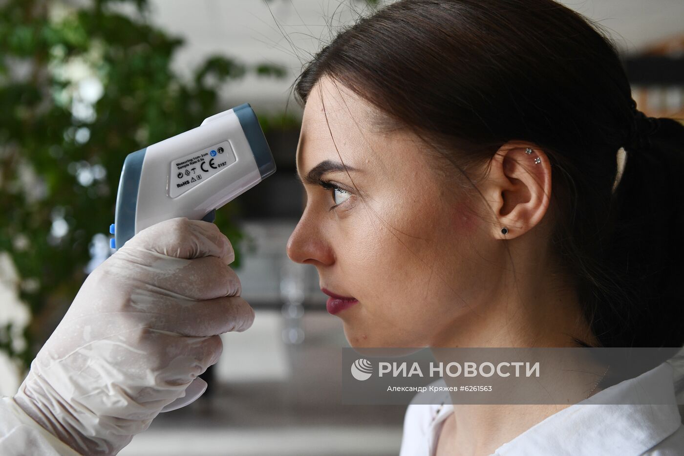 Участок для голосования по поправкам в Конституцию в Новосибирске